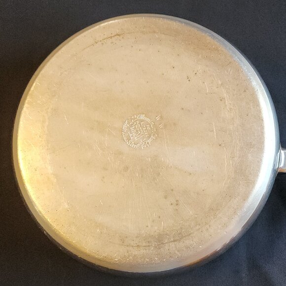 Vintage Farberware 7 in. Skillet Fry Pan w/out Lid Aluminum Clad Stainless Steel - Picture 7 of 12